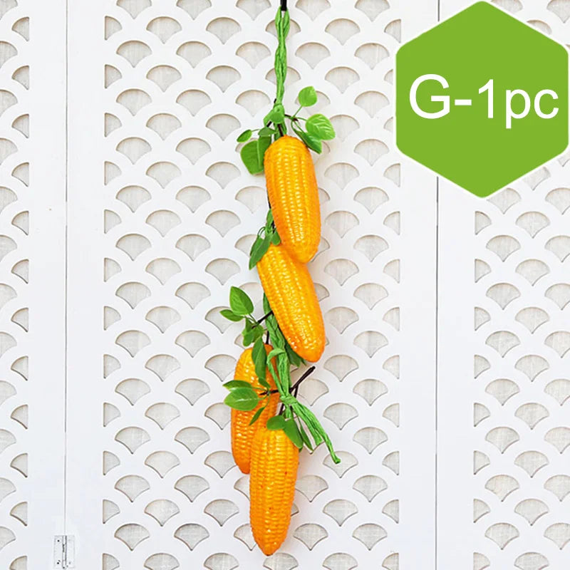 Artificial Fruit Vegetables Foam Imitation Chili Pepper Simulation Food Vegetables Kitchen Garden Home Wall Decor Photography Props Restaurant decoration