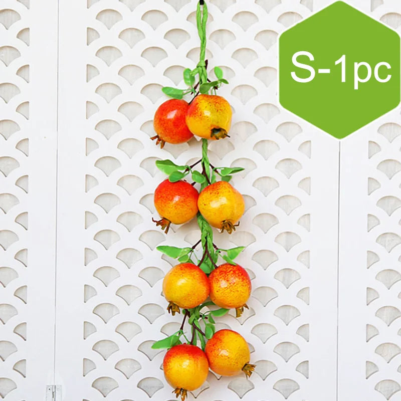 Artificial Fruit Vegetables Foam Imitation Chili Pepper Simulation Food Vegetables Kitchen Garden Home Wall Decor Photography Props Restaurant decoration