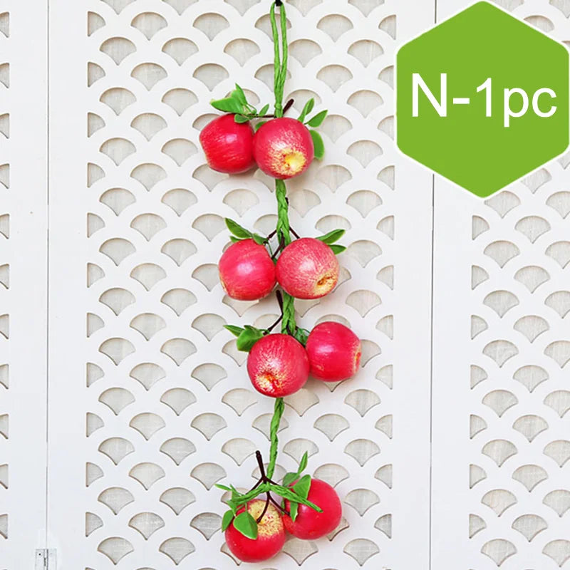 Artificial Fruit Vegetables Foam Imitation Chili Pepper Simulation Food Vegetables Kitchen Garden Home Wall Decor Photography Props Restaurant decoration