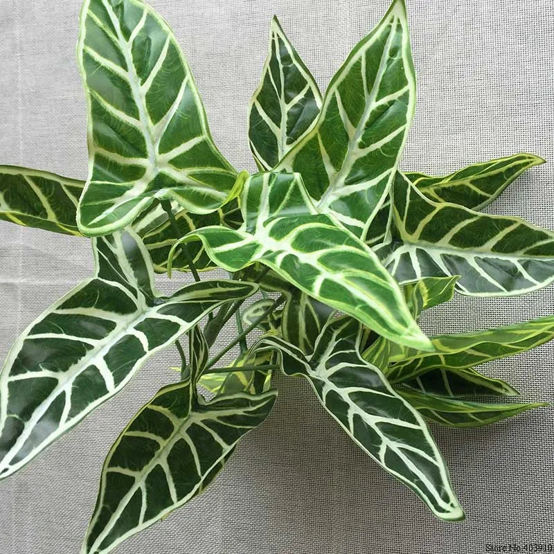 Artificial plants Simulation green grass plant decorate flowers For Restaurants home garden Plastic plant Artificial grass