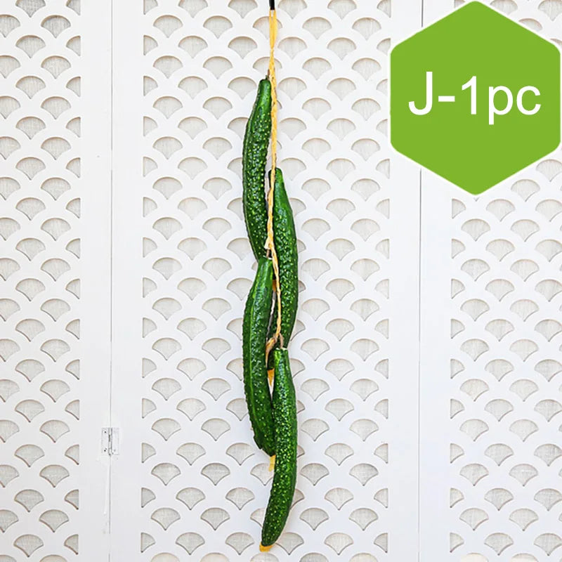Artificial Fruit Vegetables Foam Imitation Chili Pepper Simulation Food Vegetables Kitchen Garden Home Wall Decor Photography Props Restaurant decoration