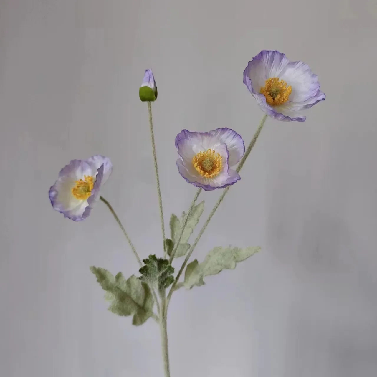 Artificial Flowers Poppy Silk Flowers Long Stem Housewarming Garden Table Wedding DIY Party Wedding Bridal Bouquet Decor