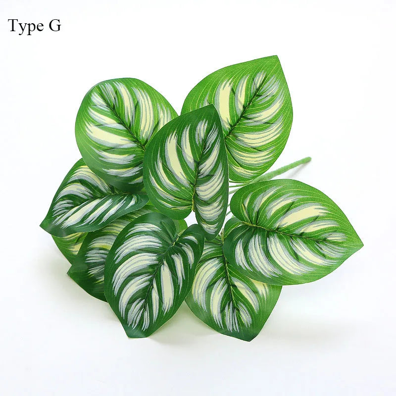 Artificial plants Simulation green grass plant decorate flowers For Restaurants home garden Plastic plant Artificial grass