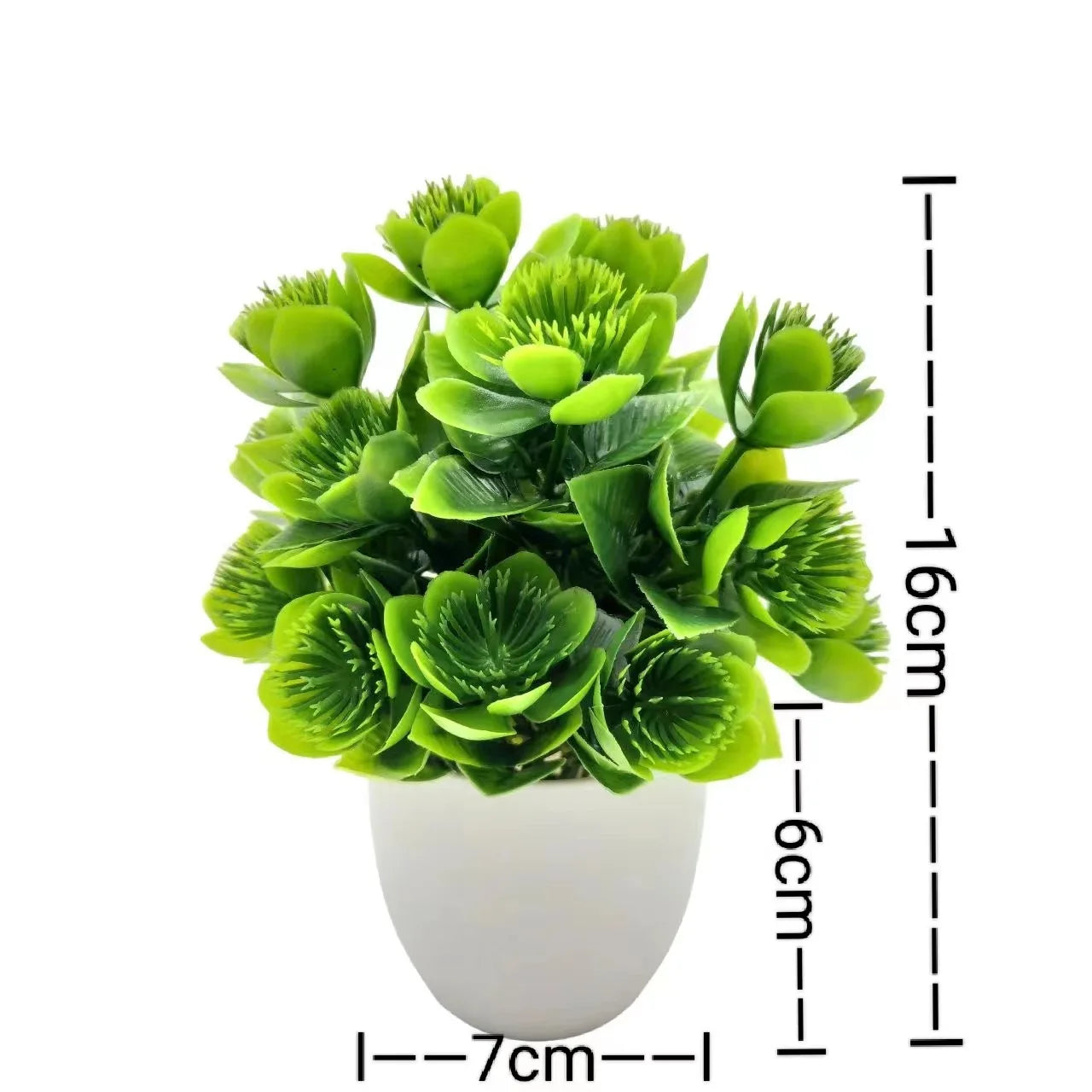 Artificial Plants with Plastics Pots Perfect Greenery for Home Decorations Office Desk Living Room and Bedroom Decoration