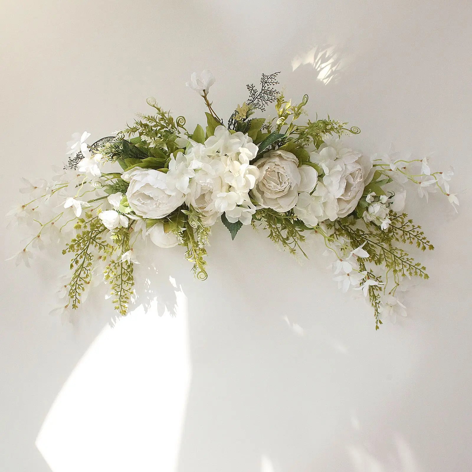Artifial Flowers For Wedding Arch Decoration Front Door Hanging Flower String Bedroom Wall Decor Table Flower Row