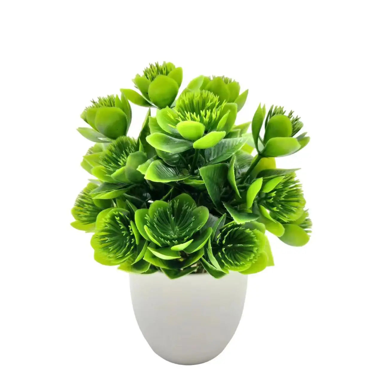 Artificial Plants with Plastics Pots Perfect Greenery for Home Decorations Office Desk Living Room and Bedroom Decoration