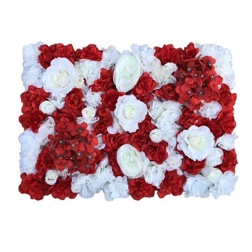 1pcs Artificial Flower Wall Wedding Background Decoration Lawn Pillar Road Lead Flower Arch Silk Rose Hydrangea White Flower