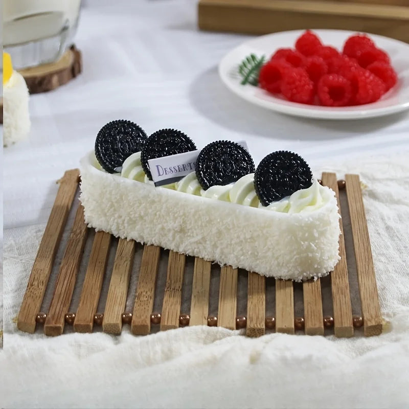 Artificial Fruit Cake Dessert Bread Cream Party Decoration Imitation Food Decor Photography Pro Food Simulation Cake Model Wedding