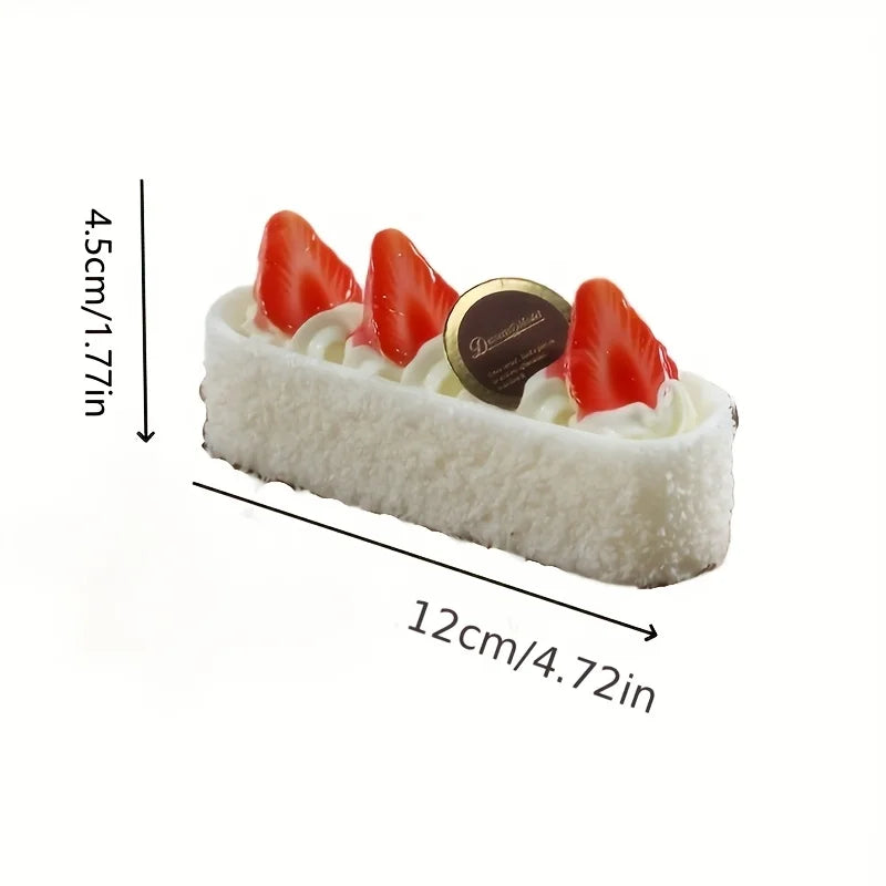 Artificial Fruit Cake Dessert Bread Cream Party Decoration Imitation Food Decor Photography Pro Food Simulation Cake Model Wedding