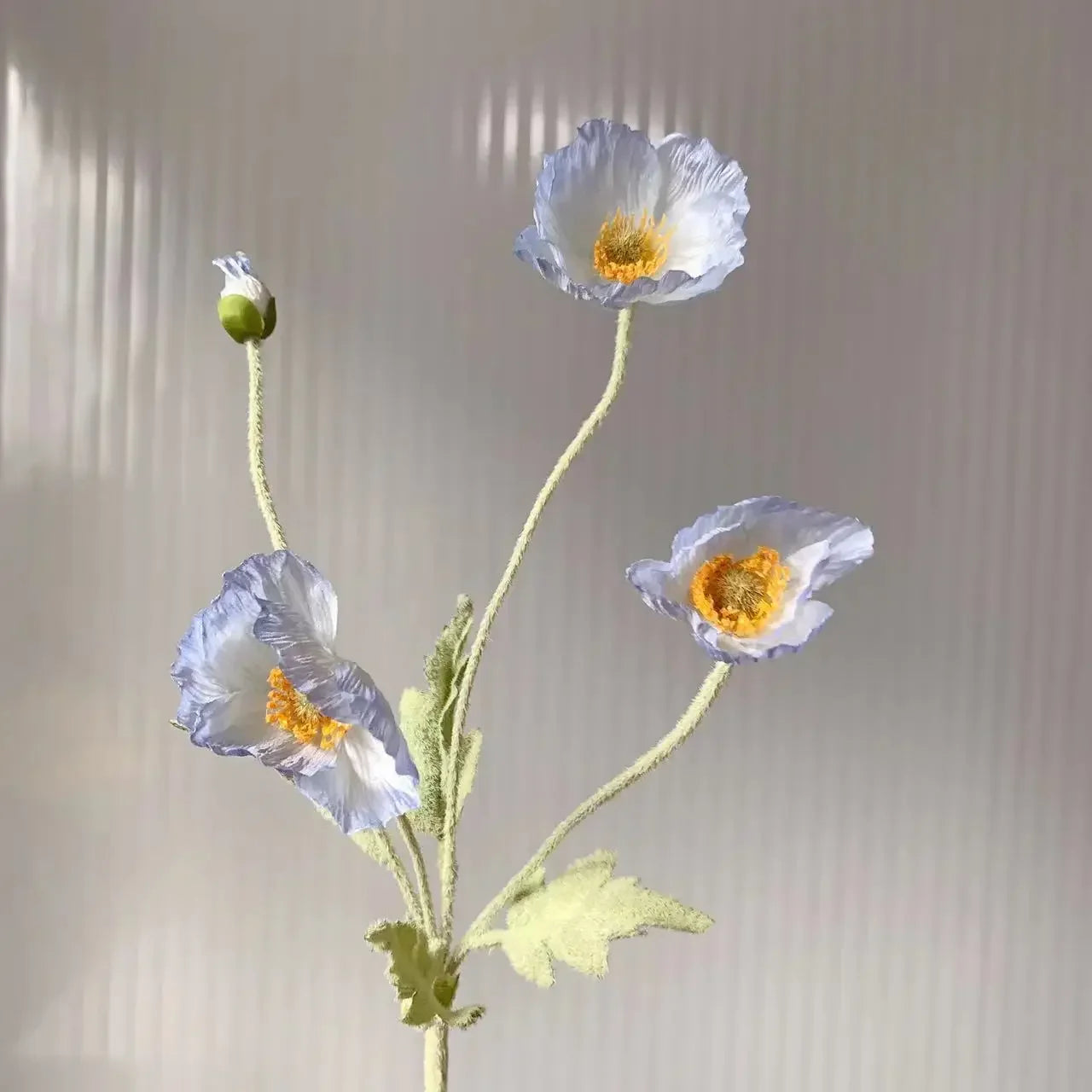Artificial Flowers Poppy Silk Flowers Long Stem Housewarming Garden Table Wedding DIY Party Wedding Bridal Bouquet Decor