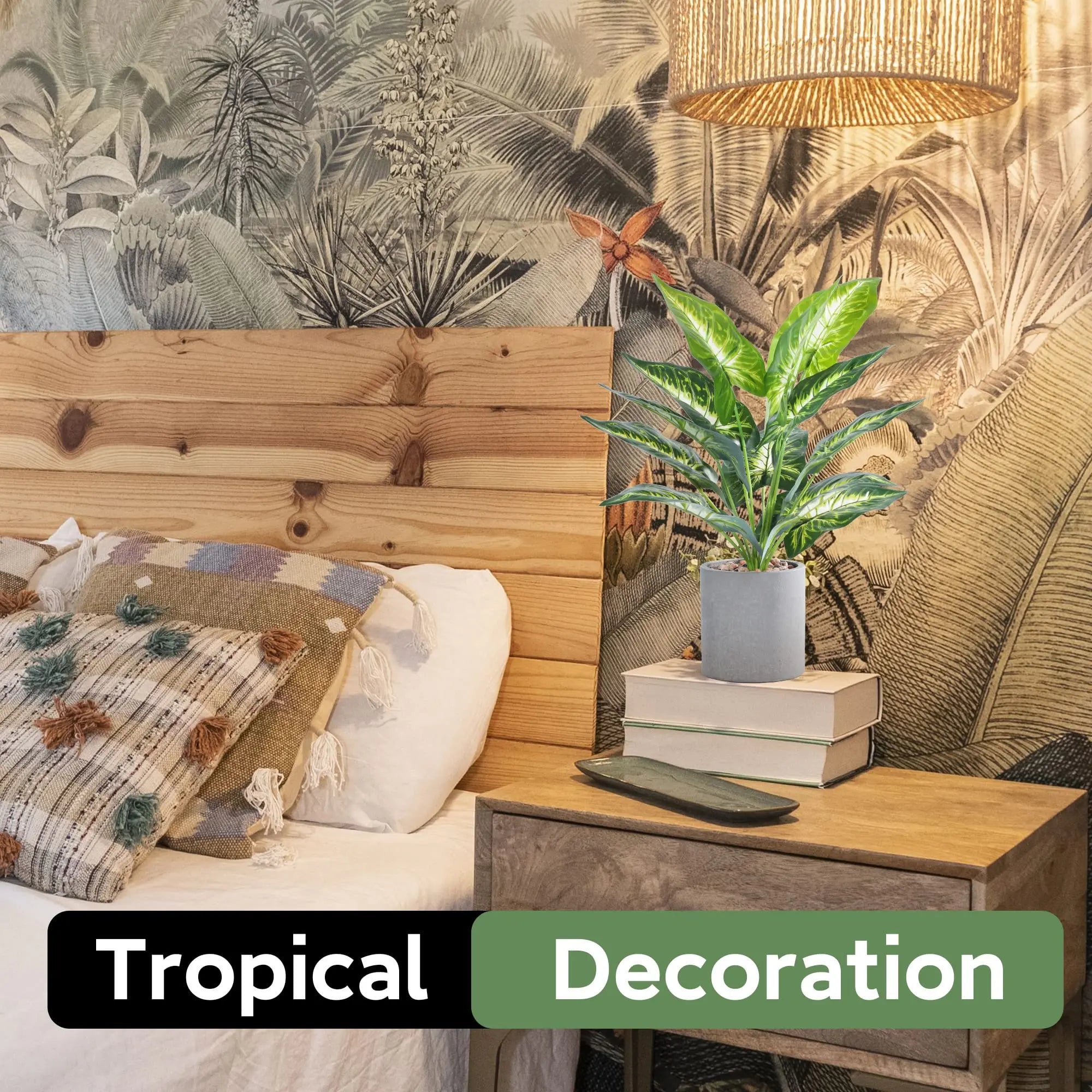 Artificial Potted Faux Plants for Office Desk Shelf Bathroom Home Decor