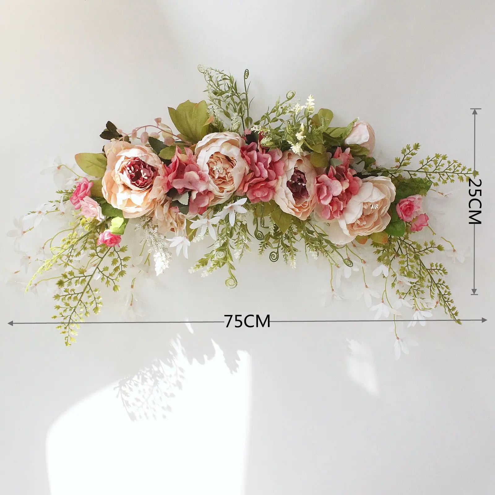 Artifial Flowers For Wedding Arch Decoration Front Door Hanging Flower String Bedroom Wall Decor Table Flower Row