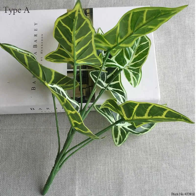 Artificial plants Simulation green grass plant decorate flowers For Restaurants home garden Plastic plant Artificial grass