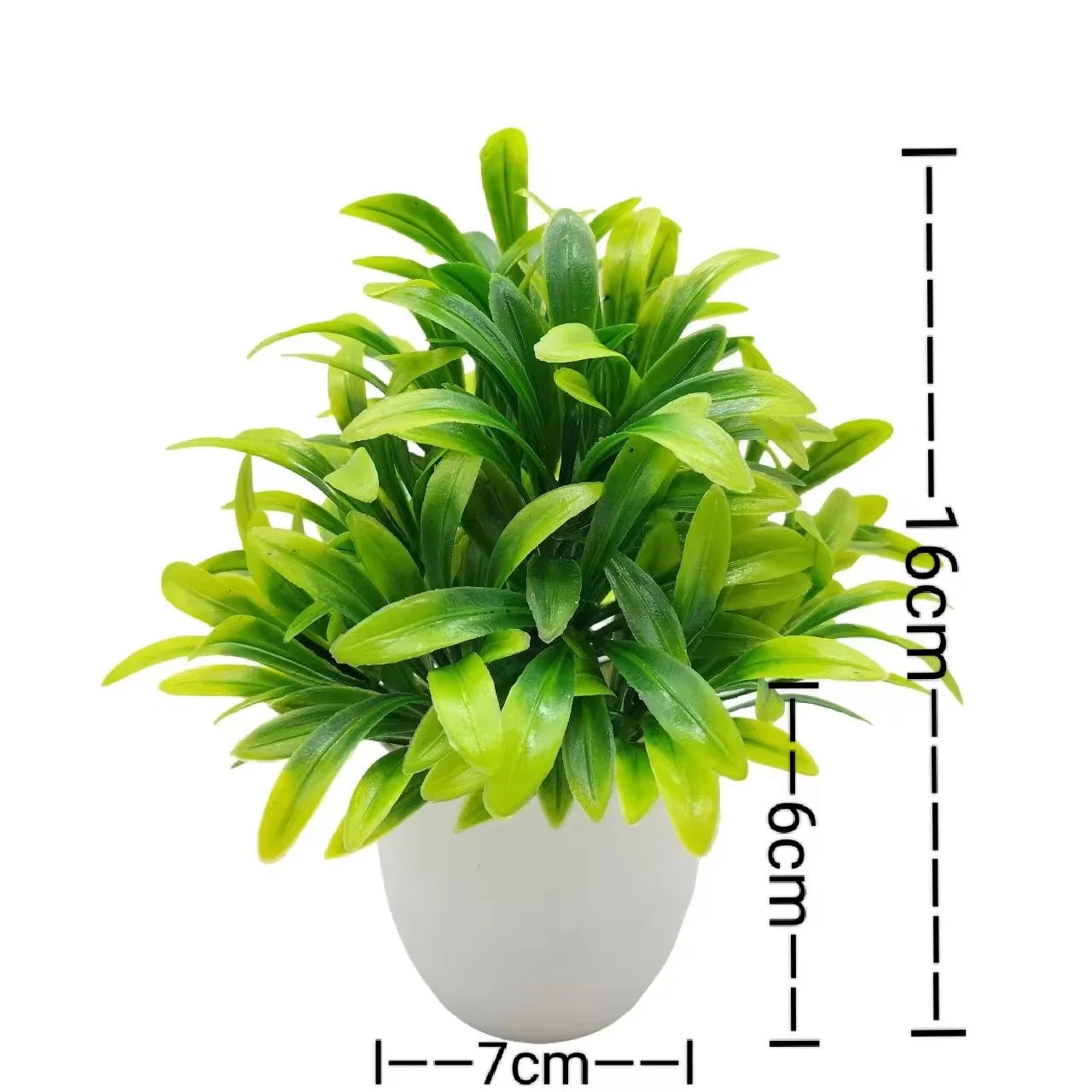 Artificial Plants with Plastics Pots Perfect Greenery for Home Decorations Office Desk Living Room and Bedroom Decoration